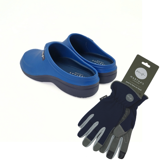 MARTHA'S VINEYARD Glove & Clog Set – Deep Ocean
