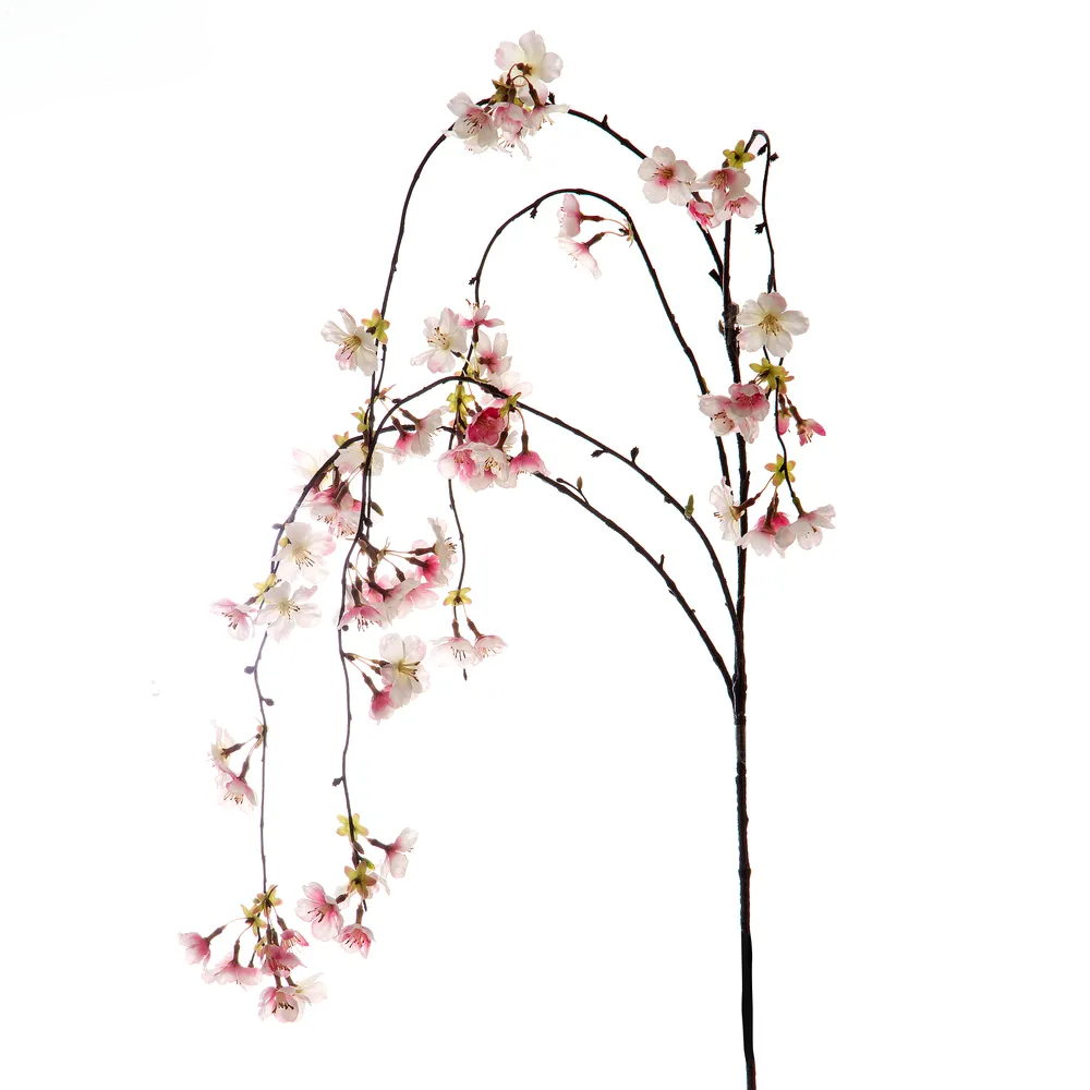 Load image into Gallery viewer, Martha&#39;s Vineyard Cherry Blossom Hanging Spray 1.3m Pink - Set of 12