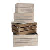 ESSCHERT DESIGN Wooden Storage Crate - Large