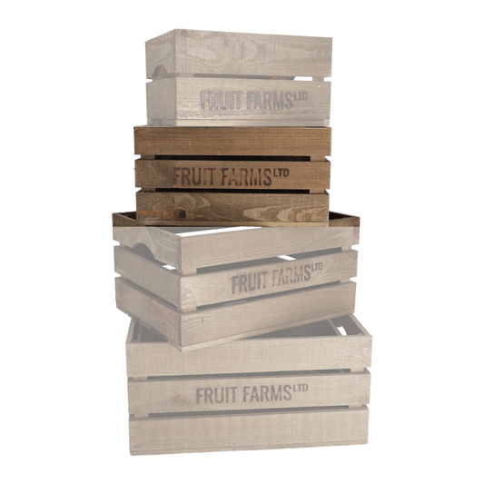 ESSCHERT DESIGN Wooden Storage Crate - Medium