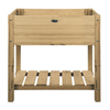 ESSCHERT DESIGN Wooden Raised Garden Bed Light Washed - Extra Large **Limited Edition**