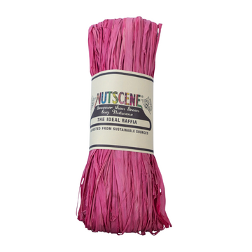 NUTSCENE SCOTLAND Raffia - Carnation Pink