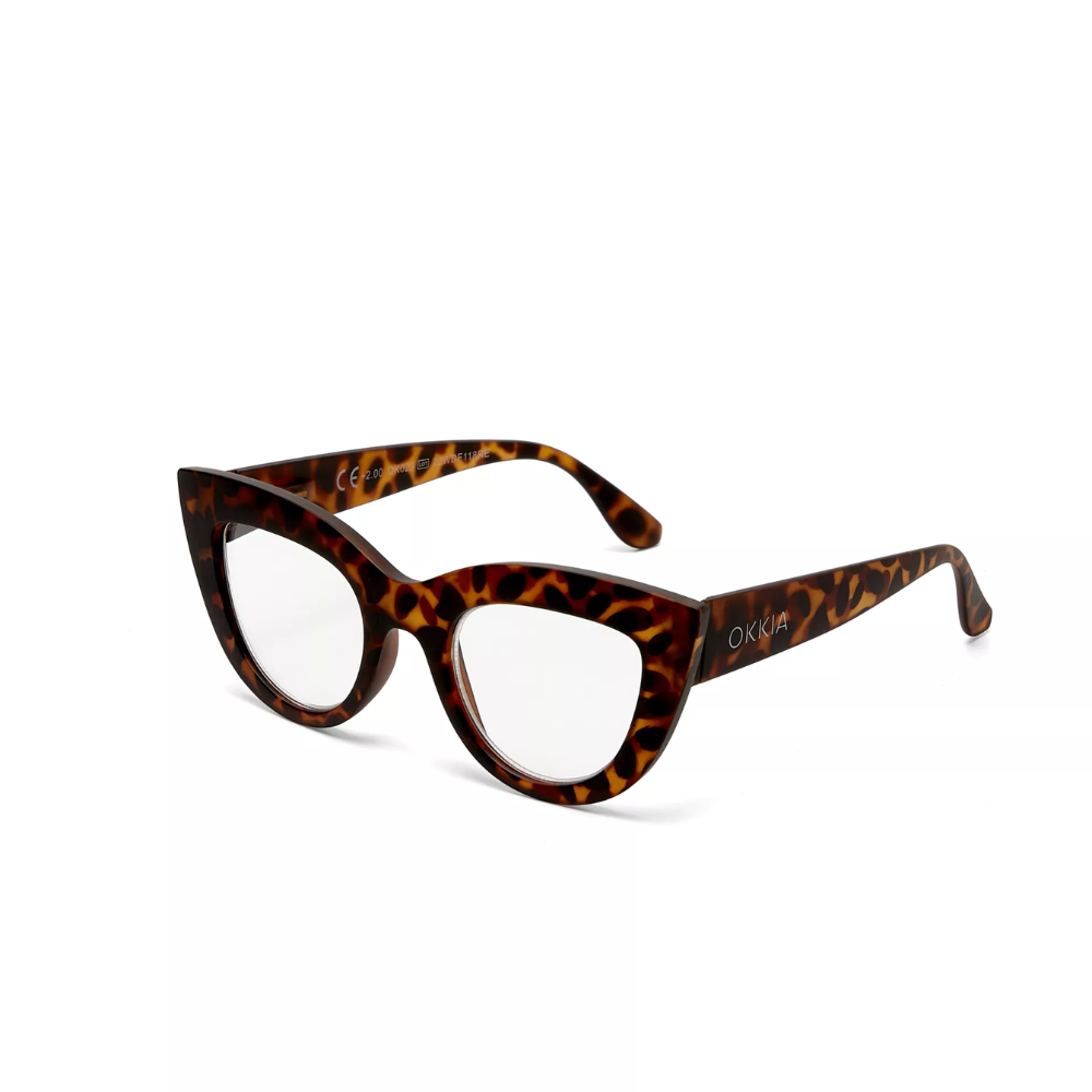 Load image into Gallery viewer, OKKIA Claudia Adult Reading Glasses - Tortoise