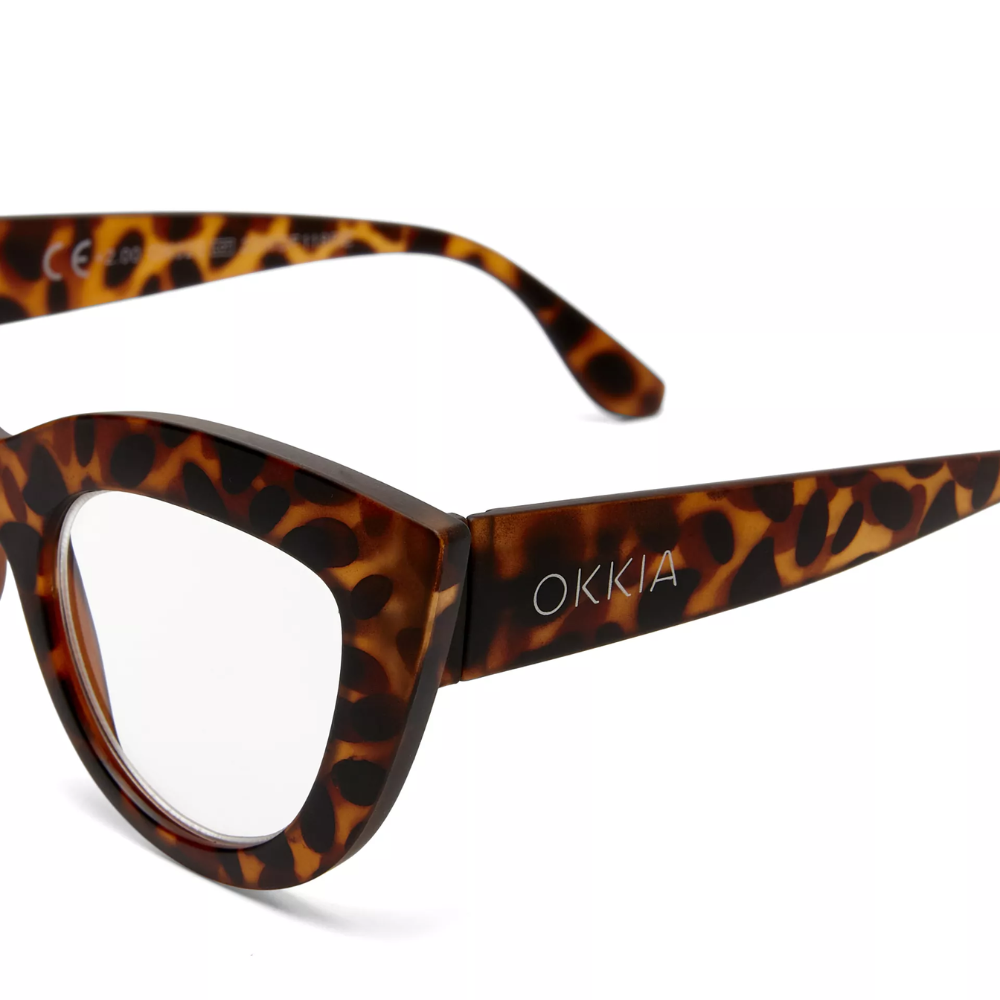 Load image into Gallery viewer, OKKIA Claudia Adult Reading Glasses - Tortoise