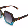 OKKIA Emma Adult Sunglasses - Havana & Blue