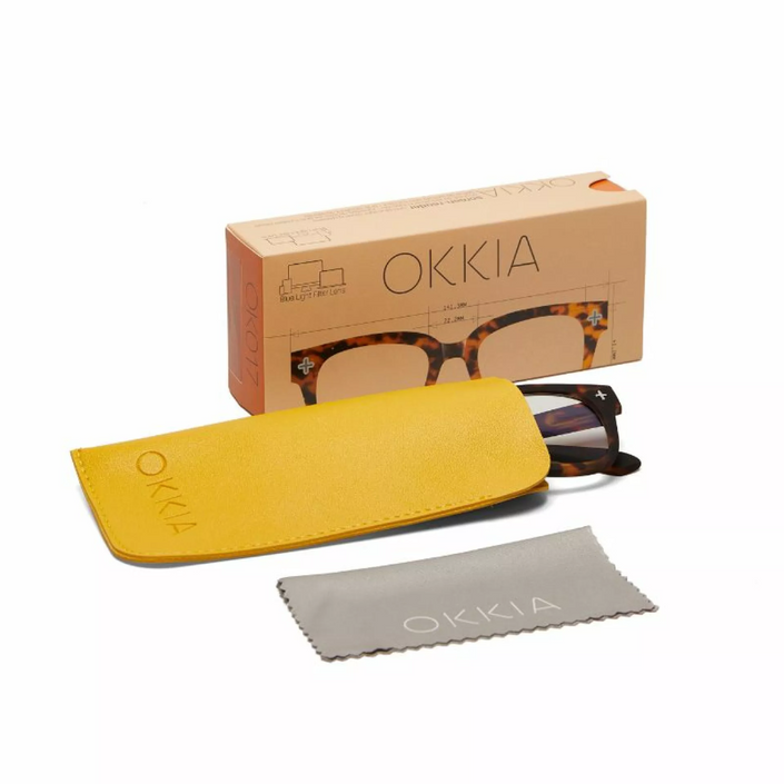 OKKIA Giovanni Adult Reading Glasses - Classic Havana