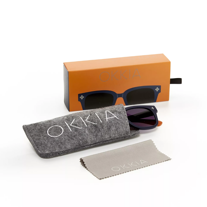 OKKIA Giovanni Adult Sunglasses - Midnight