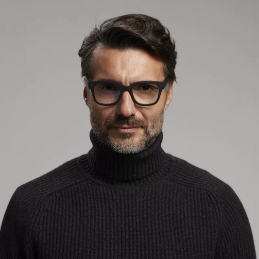 OKKIA Giovanni Adult Reading Glasses - Black