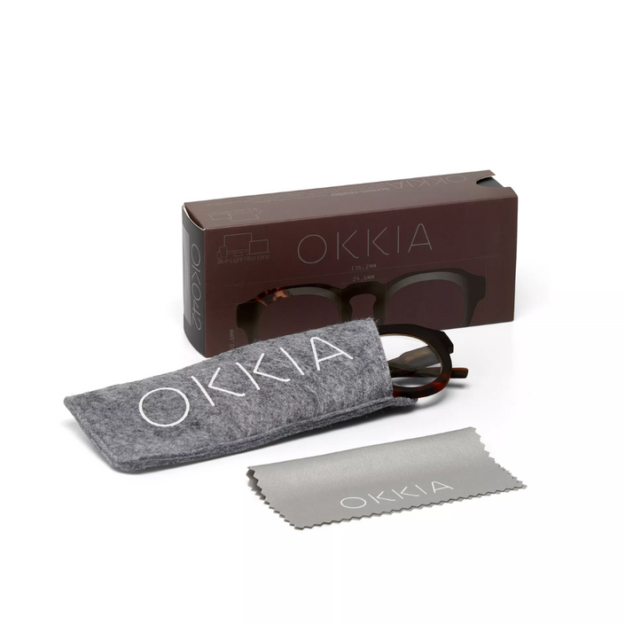 OKKIA Zeno Adult Reading Glasses - Black