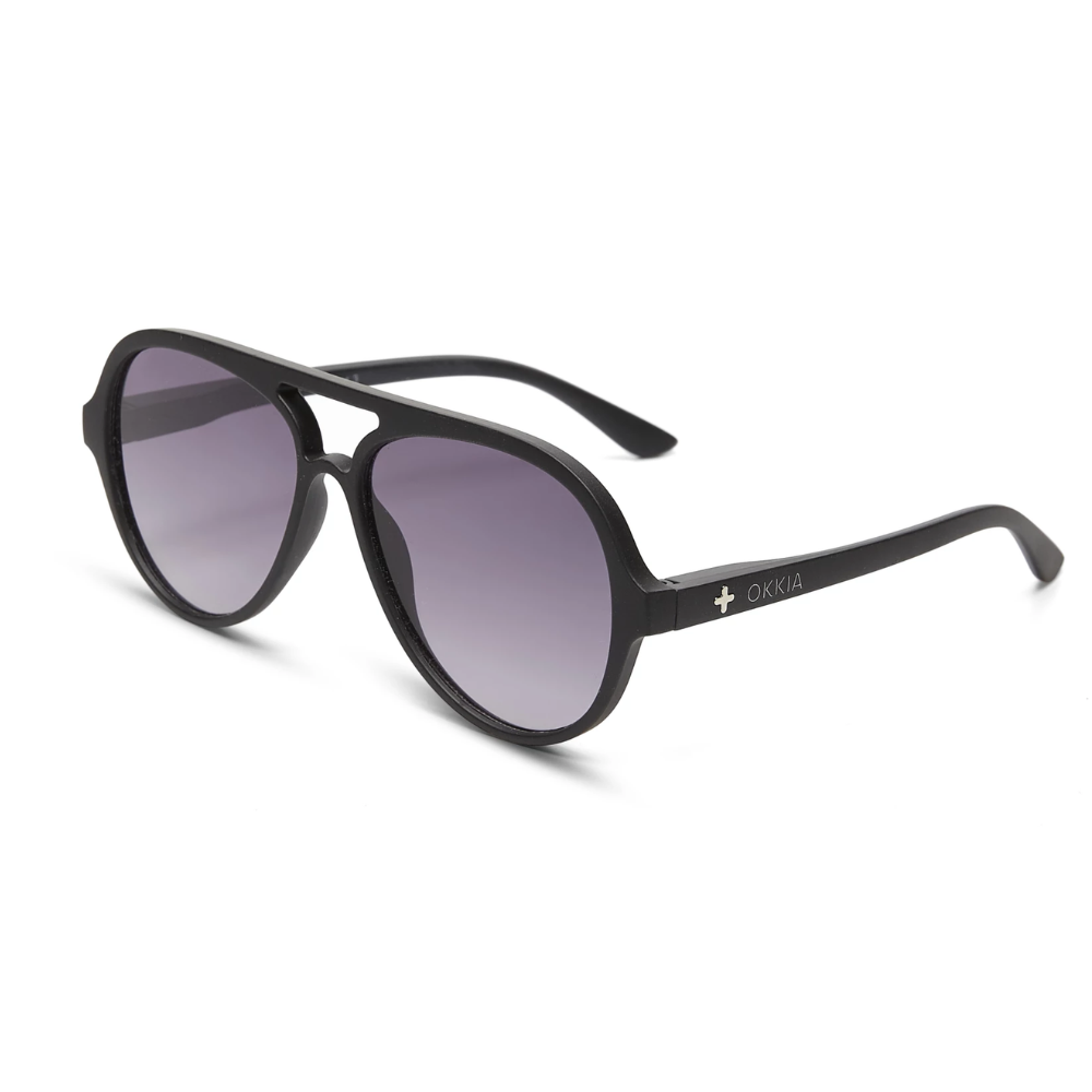 Load image into Gallery viewer, OKKIA Alessio Adult Sunglasses - Black