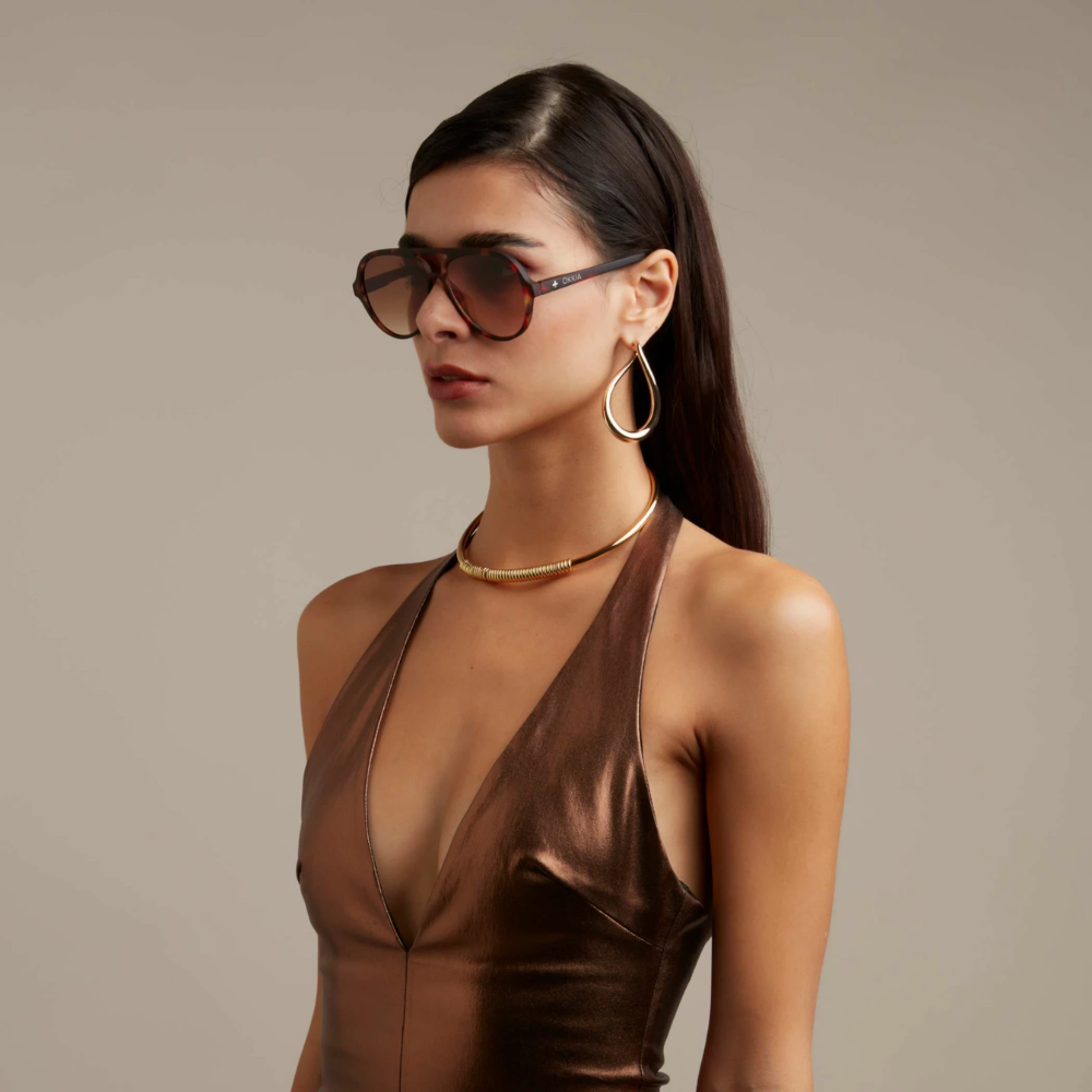 Load image into Gallery viewer, OKKIA Alessio Adult Sunglasses - Classic Havana