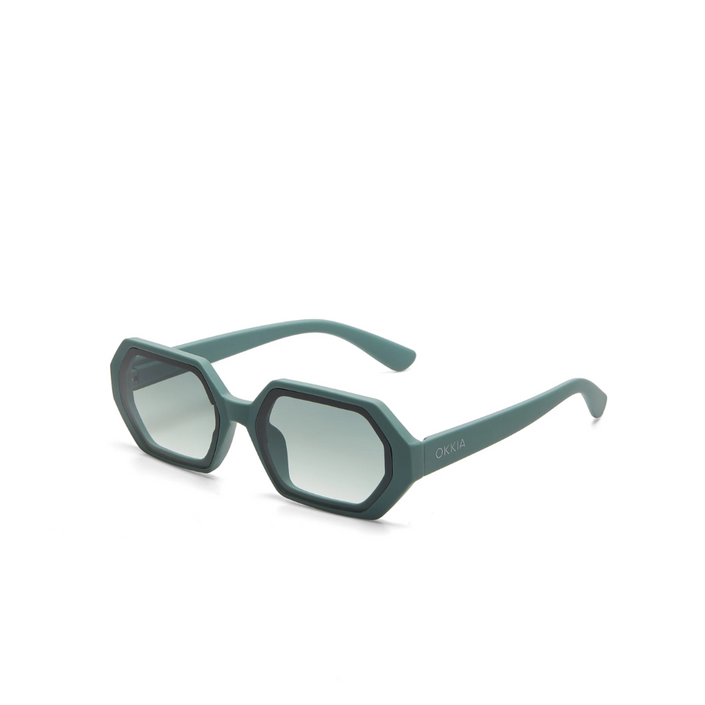 OKKIA Andrea Adult Sunglasses - Green Sage