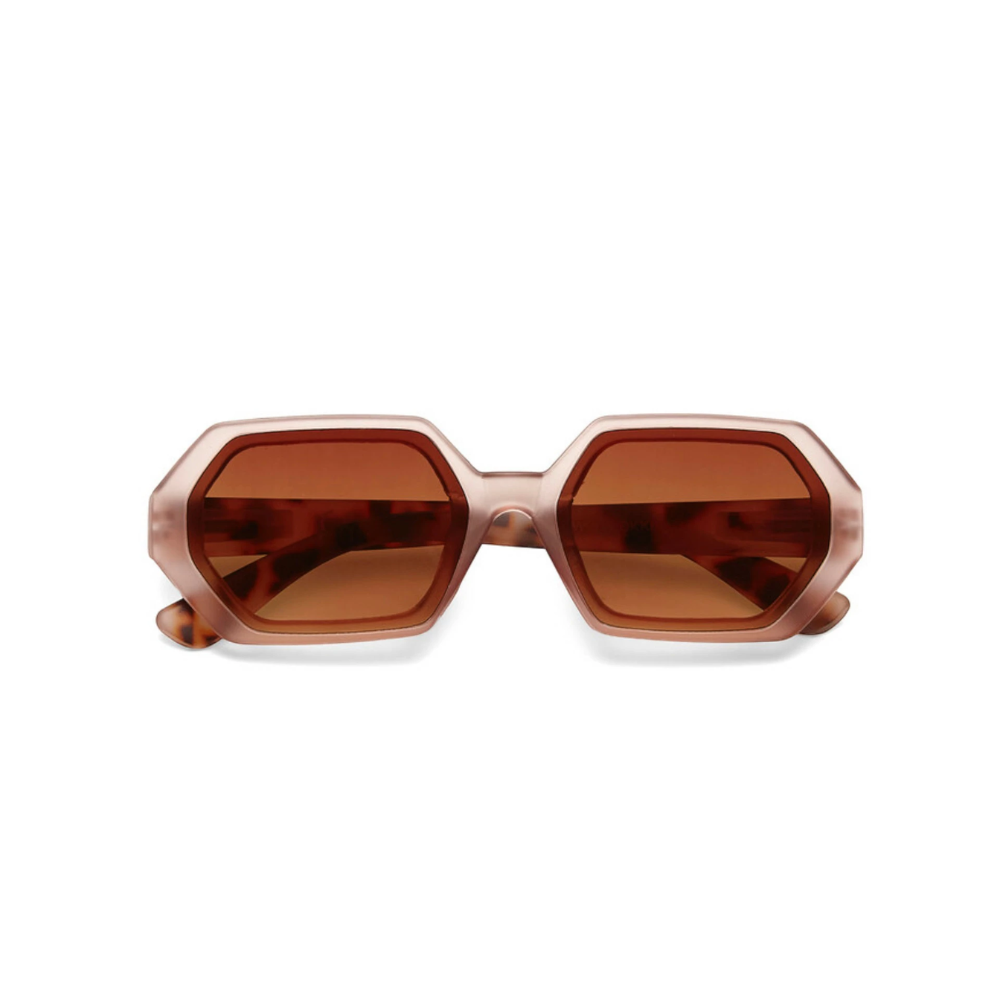 OKKIA Andrea Adult Sunglasses - Pink Havana