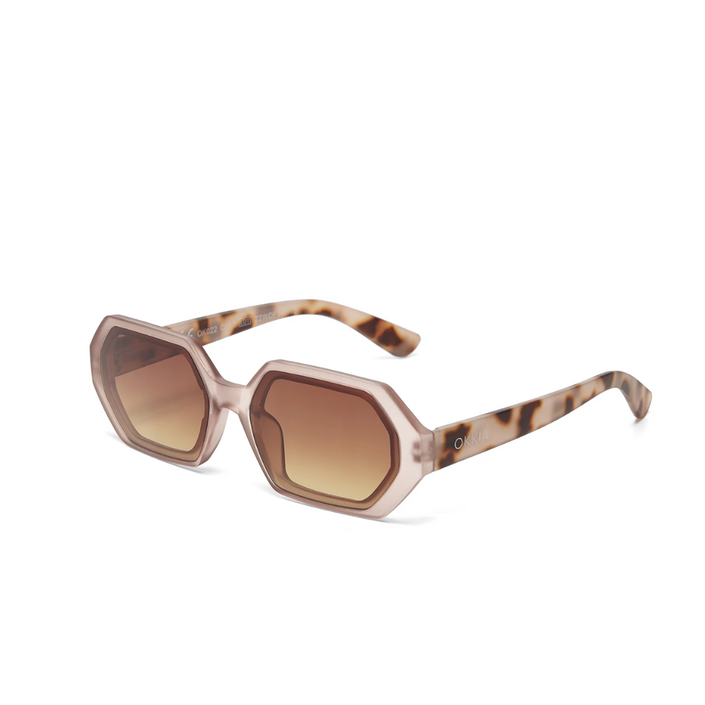 OKKIA Andrea Adult Sunglasses - Pink Havana