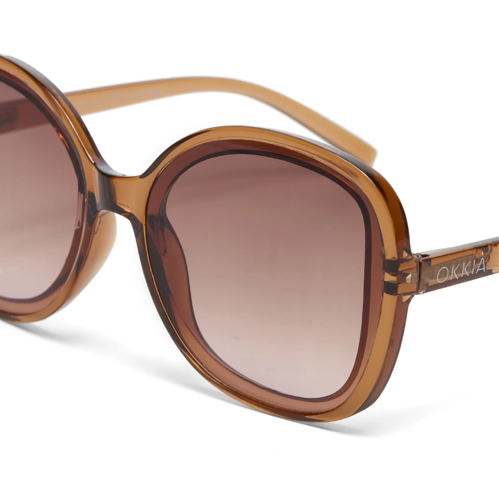 Load image into Gallery viewer, OKKIA Anna Adult Sunglasses - Brown