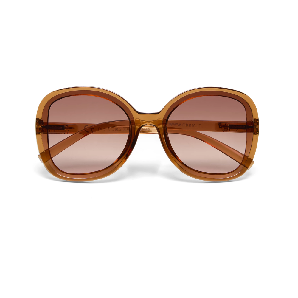 Load image into Gallery viewer, OKKIA Anna Adult Sunglasses - Brown