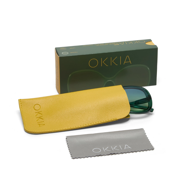 OKKIA Anna Adult Sunglasses - Green