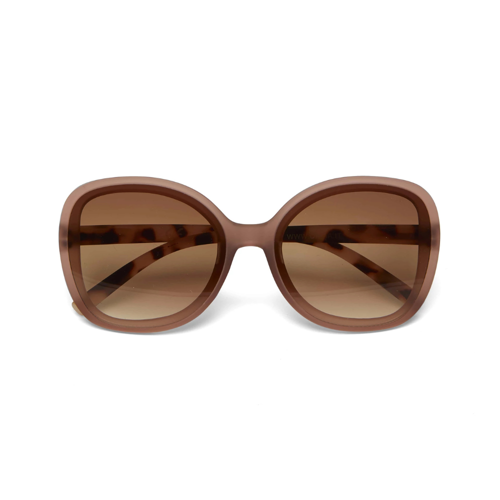 OKKIA Anna Adult Sunglasses - Pink Havana