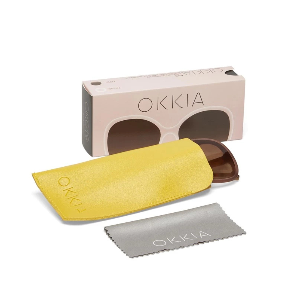 Load image into Gallery viewer, OKKIA Anna Adult Sunglasses - Pink Havana