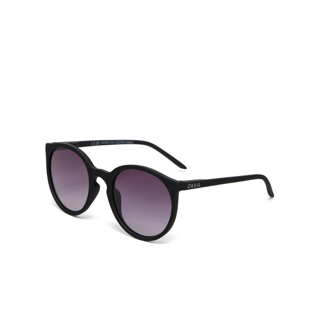 Load image into Gallery viewer, OKKIA Berlino Adult Sunglasses - Black Gradient