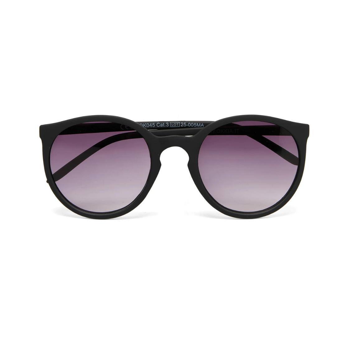 Load image into Gallery viewer, OKKIA Berlino Adult Sunglasses - Black Gradient