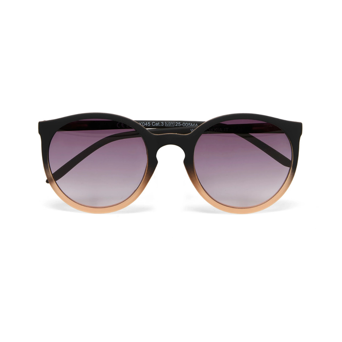 OKKIA Berlino Adult Sunglasses - Black Shaded Rose