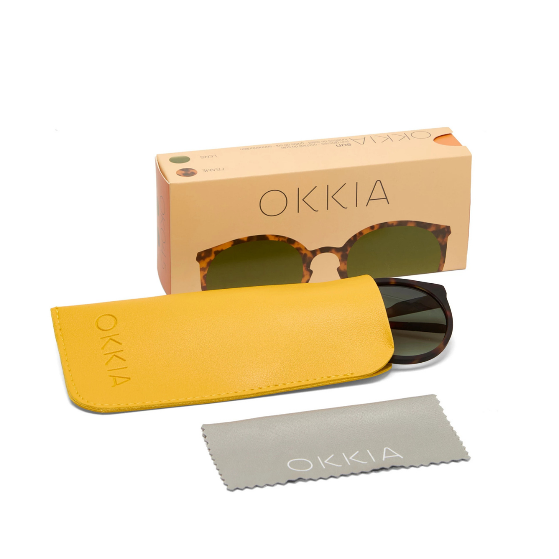 Load image into Gallery viewer, OKKIA Berlino Adult Sunglasses - Classic Havana
