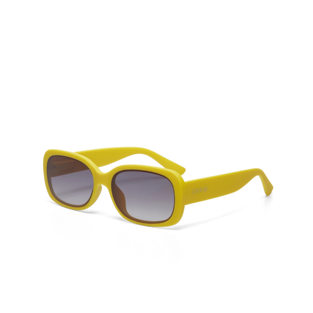 Load image into Gallery viewer, OKKIA Chiara Adult Sunglasses - Vibrant Yellow