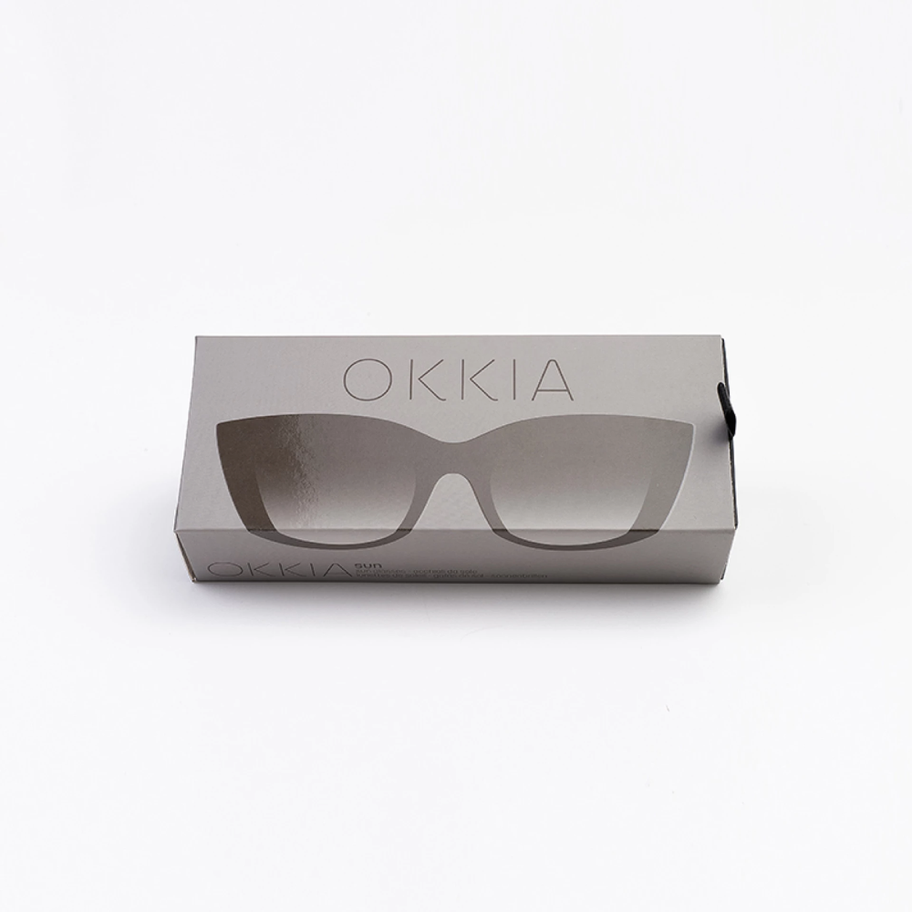 Load image into Gallery viewer, OKKIA Claudia Adult Sunglasses - Black