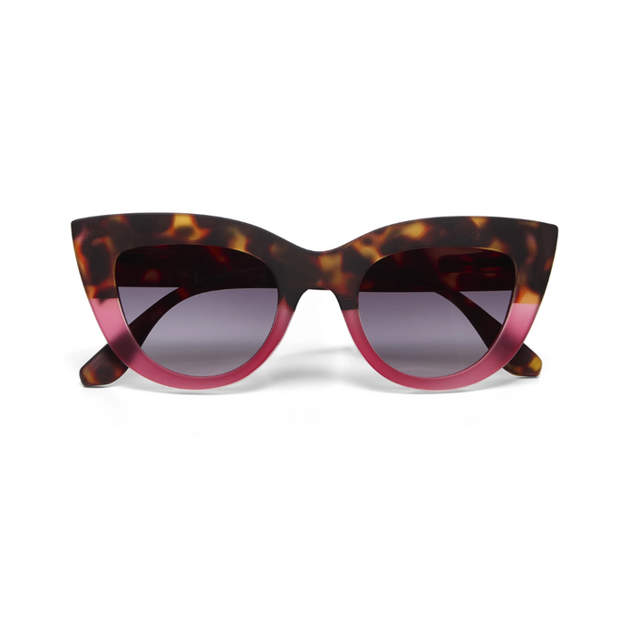 OKKIA Claudia Adult Sunglasses - Havana Pink