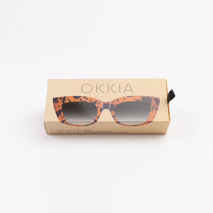 OKKIA Claudia Adult Sunglasses - Tortoise