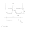 OKKIA Elba Adult Sunglasses