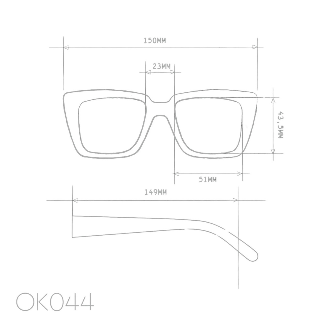 Load image into Gallery viewer, OKKIA Elba Adult Sunglasses - Black Gradient