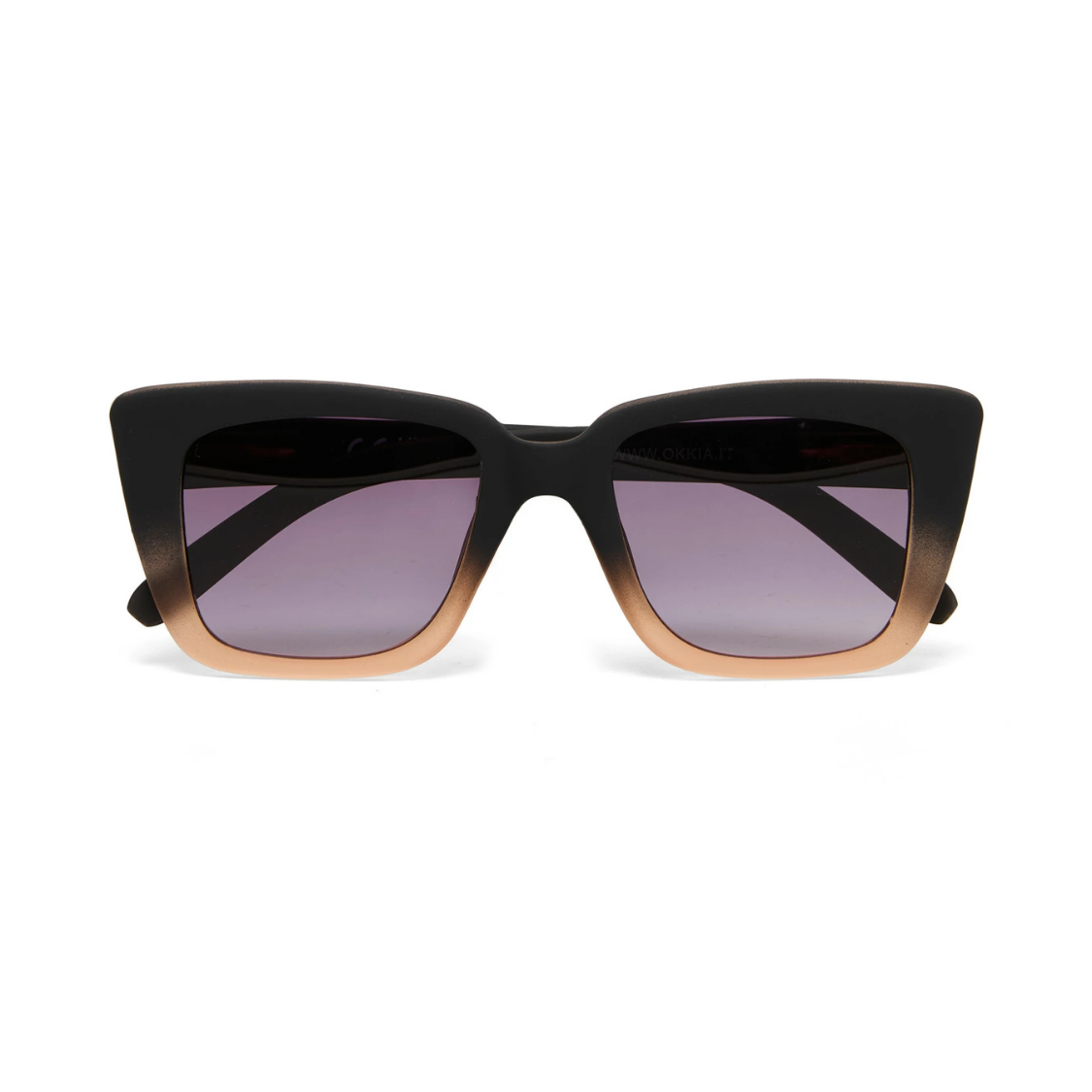 Load image into Gallery viewer, OKKIA Elba Adult Sunglasses - Black Shaded Rose