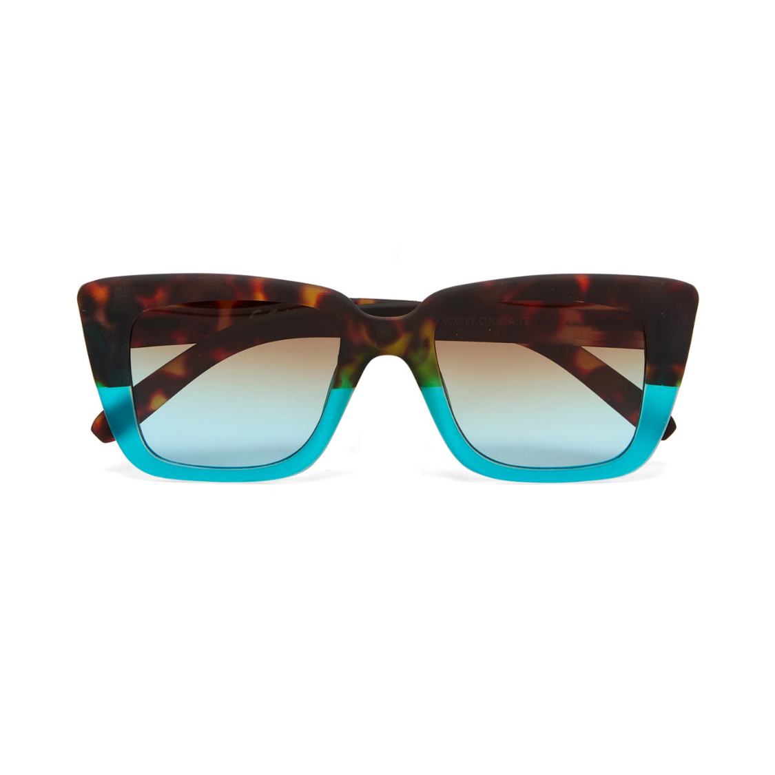 Load image into Gallery viewer, OKKIA Elba Adult Sunglasses - Havana Blue