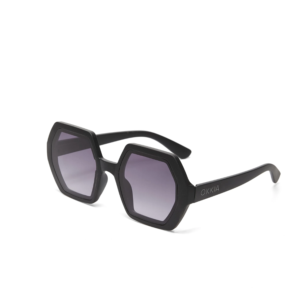 Load image into Gallery viewer, OKKIA Emma Adult Sunglasses - Black