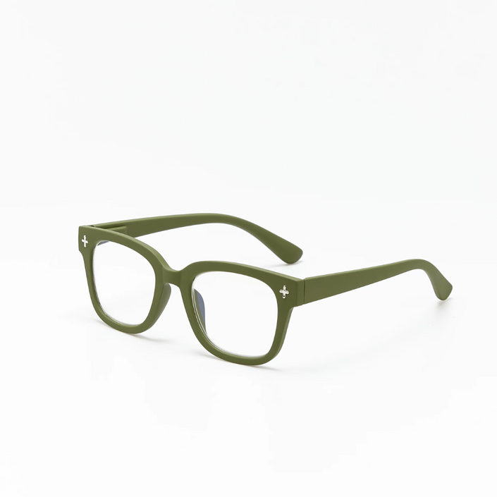 OKKIA Giovanni Adult Reading Glasses - Sage Green