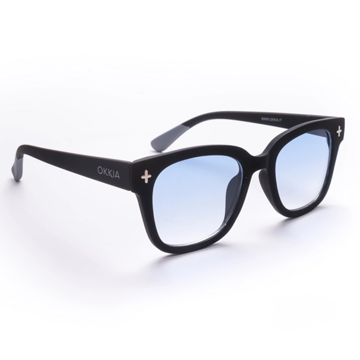 OKKIA Giovanni Adult Sunglasses - Black & Grey