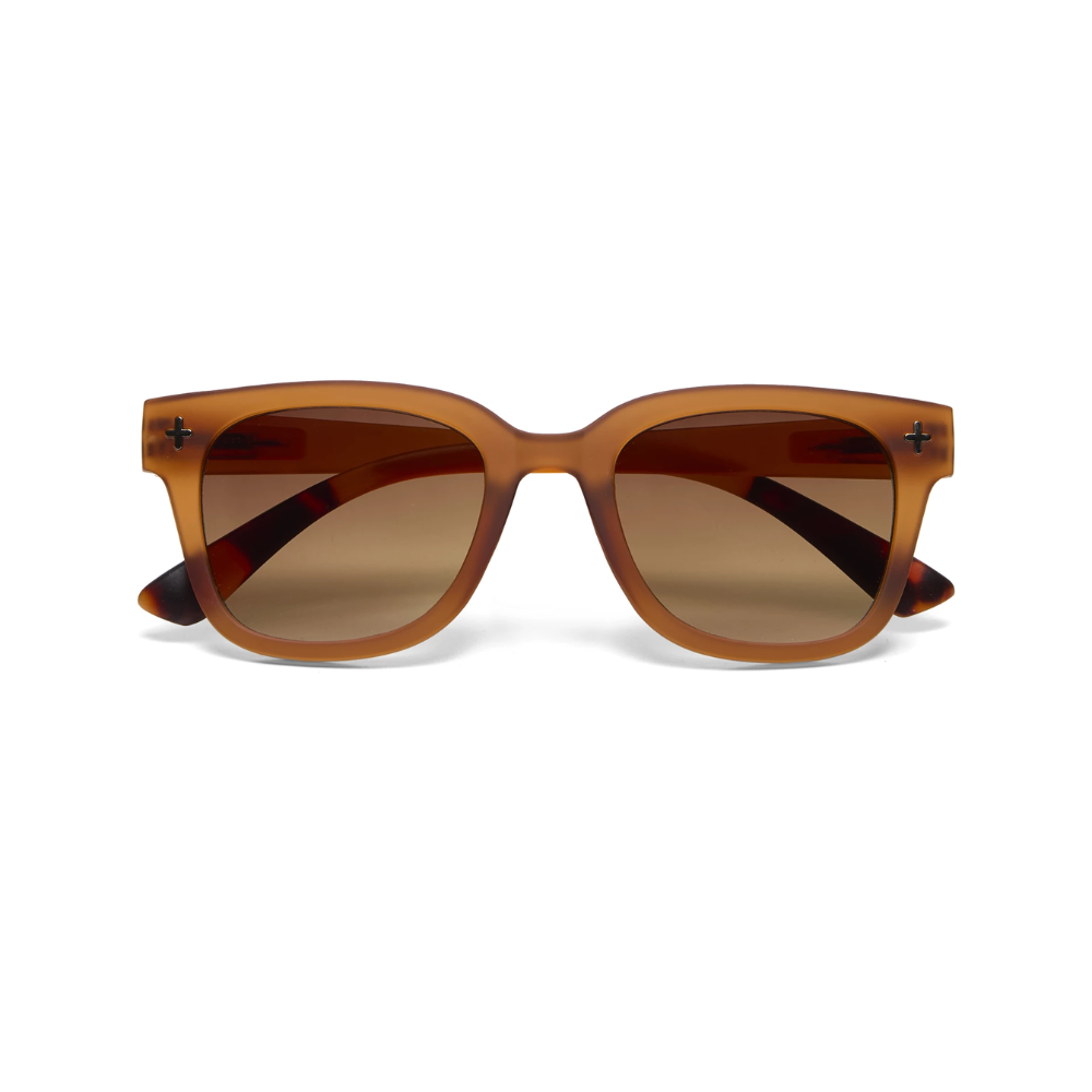 OKKIA Giovanni Adult Sunglasses - Brown