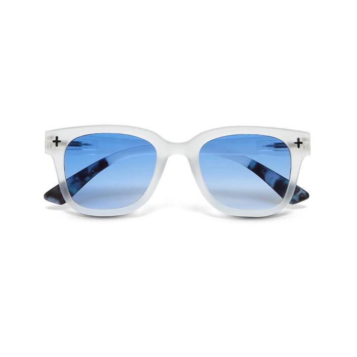 OKKIA Giovanni Adult Sunglasses - Clear