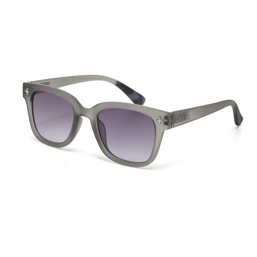 Load image into Gallery viewer, OKKIA Giovanni Adult Sunglasses - Grey