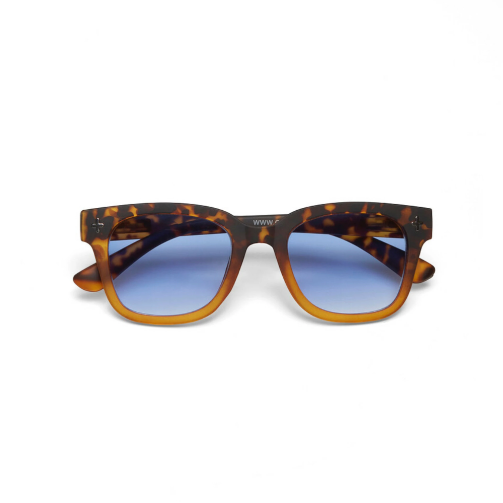 OKKIA Giovanni Adult Sunglasses - Havana Yellow