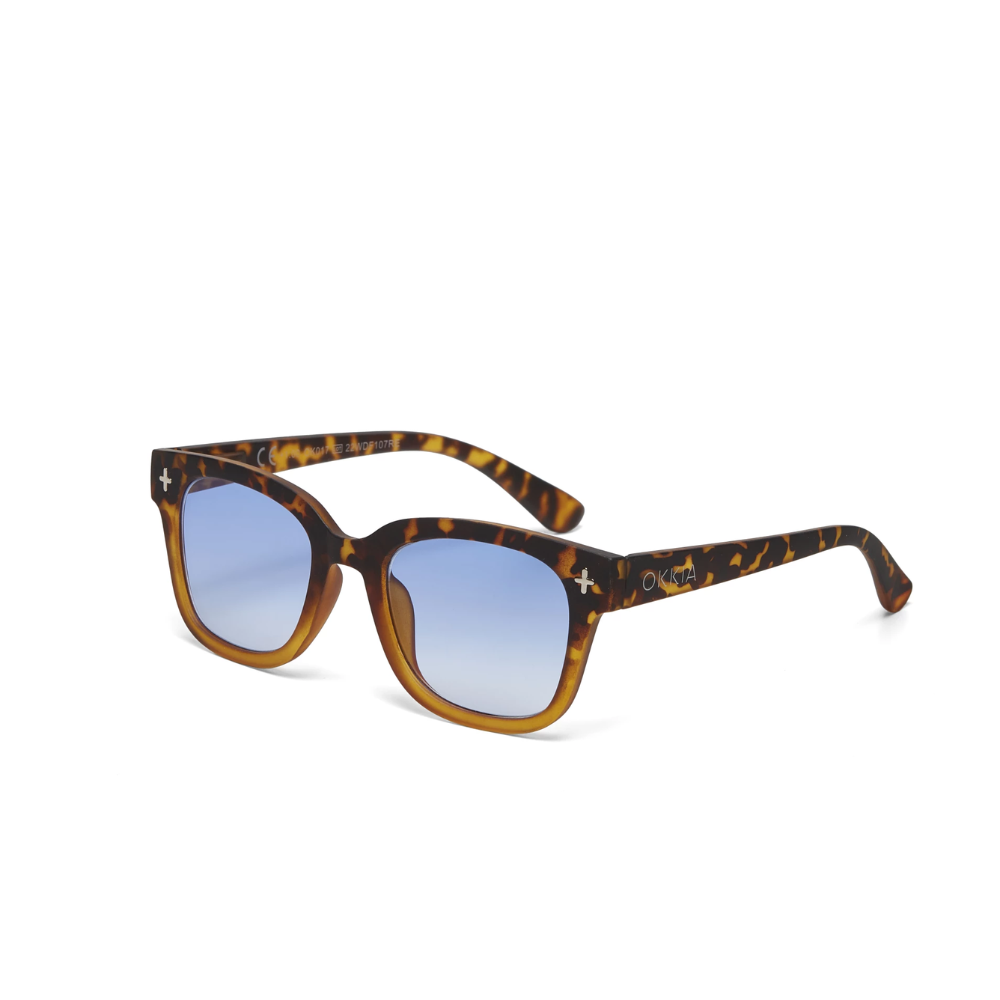 Load image into Gallery viewer, OKKIA Giovanni Adult Sunglasses - Havana Yellow