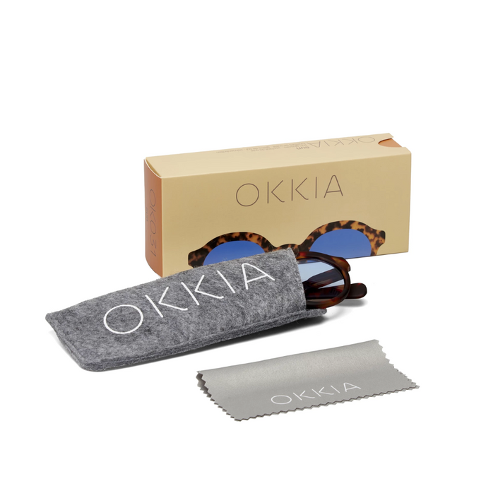 OKKIA Lauro Adult Sunglasses - Classic Havana