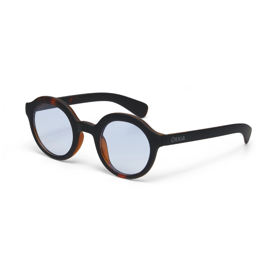 Load image into Gallery viewer, OKKIA Lauro Adult Sunglasses - Havana Black