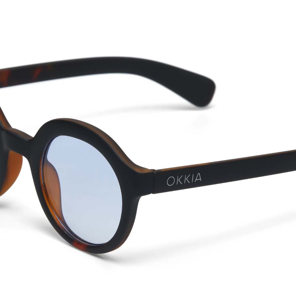 Load image into Gallery viewer, OKKIA Lauro Adult Sunglasses - Havana Black