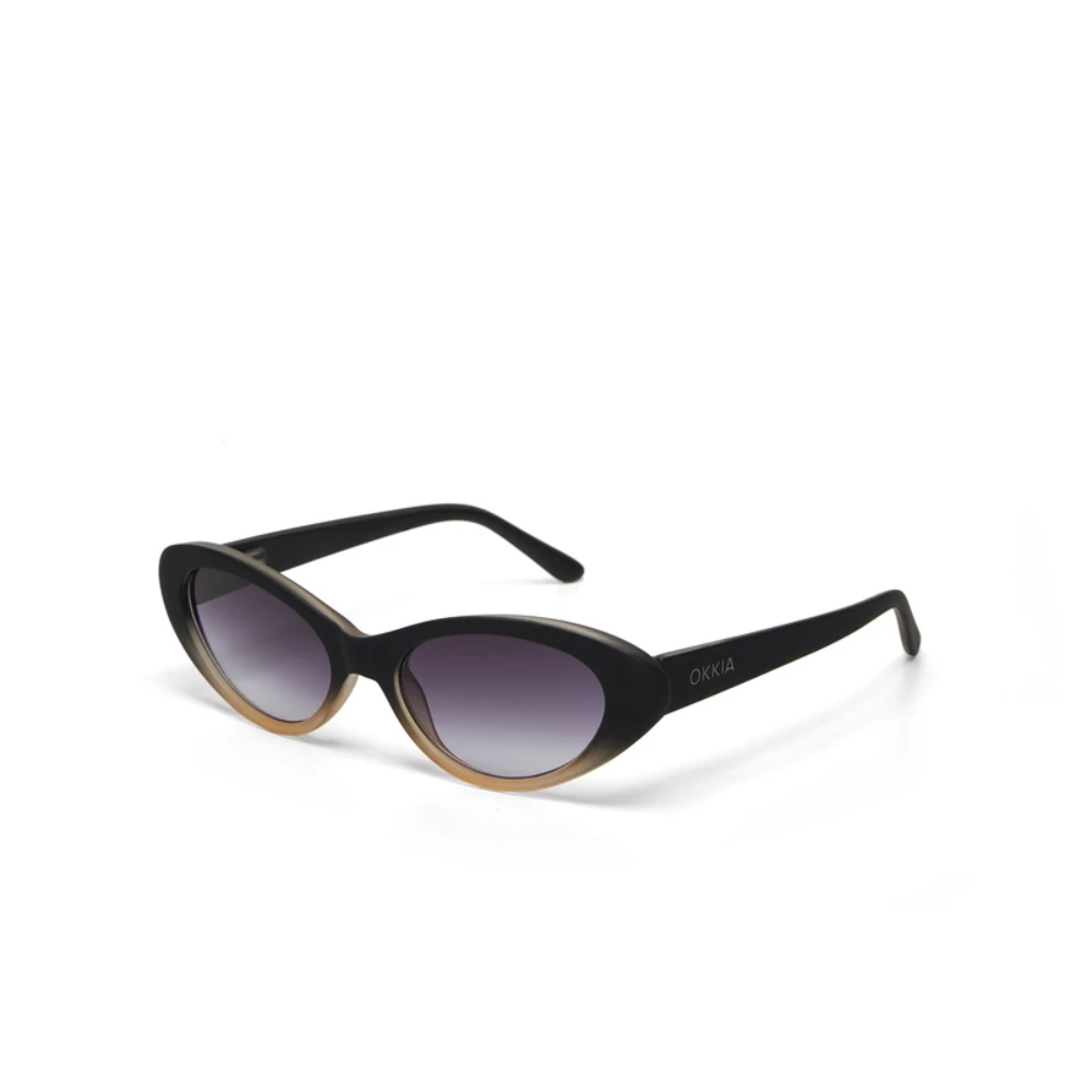 Load image into Gallery viewer, OKKIA Lina Adult Sunglasses - Black Shaded Rose