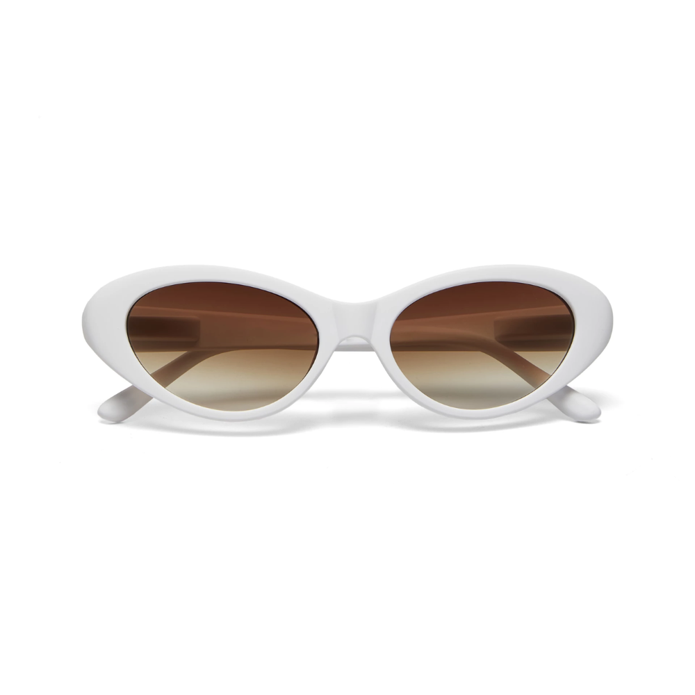 OKKIA Lina Adult Sunglasses - Optical White