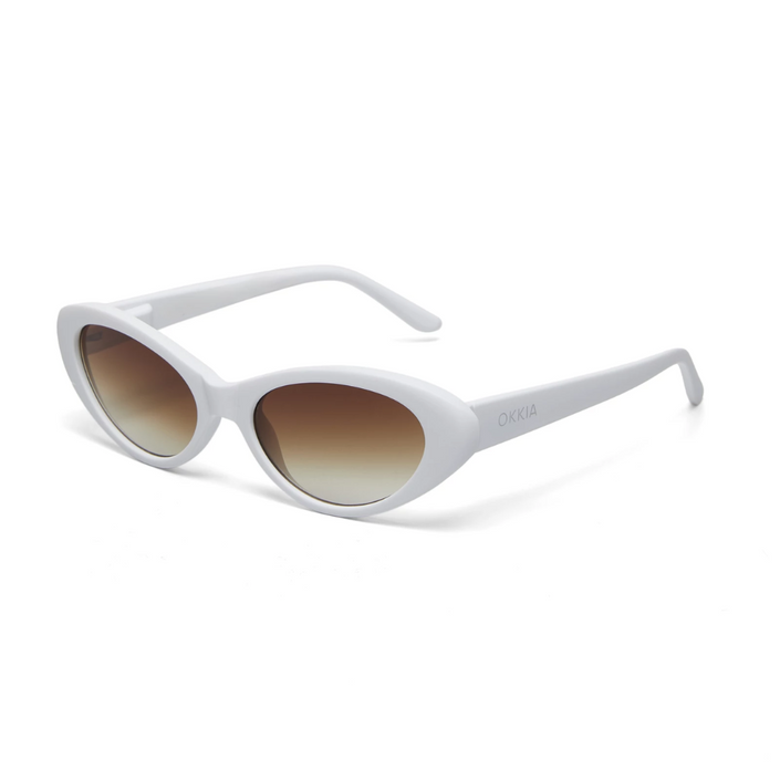 OKKIA Lina Adult Sunglasses - Optical White