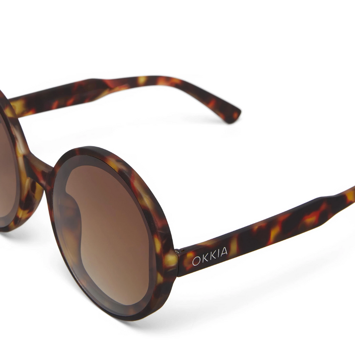 OKKIA Monica Adult Sunglasses - Classic Havana